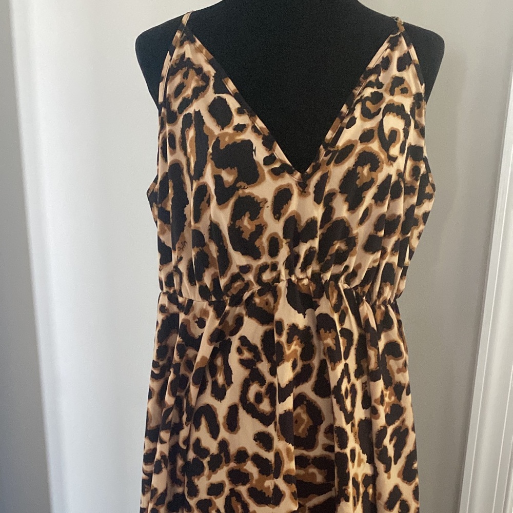 Shein - animal print sundress, perfect for summer!